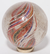 LARGE DIVIDED CORE SWIRL MARBLE
