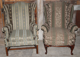 WING BACK CHAIRS