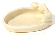 Rookwood Pottery Pin Tray with Nude