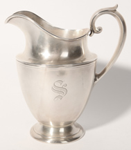 Large Sterling Silver Water Pitcher by Gorham