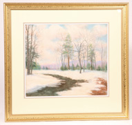 ALEXIS J. FOURNIER (MN/IN) PASTEL PAINTING