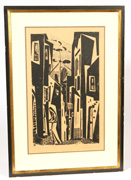 VICTOR REBUFFO (ARGENTINA/ITALY) LITHOGRAPH