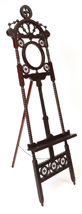 Cherry Victorian Stick and Ball Easel