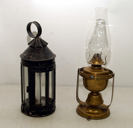 Early Tin & Brass Ships Lanterns