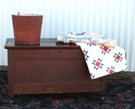 Early Cherry Blanket Chest