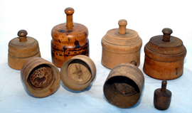 Early Wooden Butter Molds