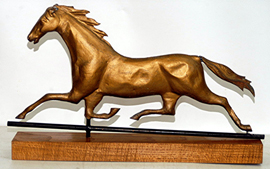 Early 31" Full Bodied Horse Weathervane