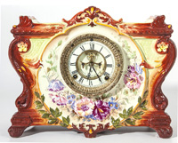 Ansonia La Vinda Porcelain Clock