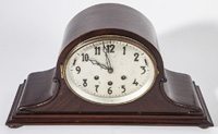 Gustav Becker Mahogany Clock with Chimes