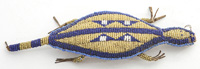 Sioux Beaded Hide Umbilical Fetish