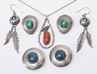 Lot of Navajo Silver Jewelry