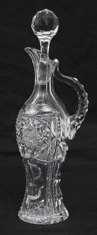 American Brilliant Period Cut Glass Carafe