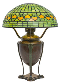 Tiffany Leaded Glass Table Lamp