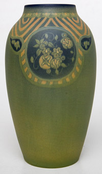 Large Rookwood Vellum Vase by M.H. McDonald