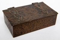 Arts & Crafts Copper Desk Box