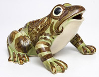 McCoy Pottery Garden Frog