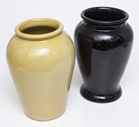 Two Large Zanesville Pottery Co. Vases