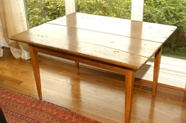 Early 2-Board Top Work Table