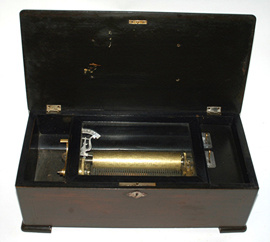 10-Tune Cylinder Music Box