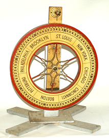 Wooden Gambling Wheel