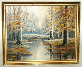 William Eyden, Jr. (Indiana) Oil Painting