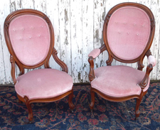 MATCHING VICTORIAN CHAIRS