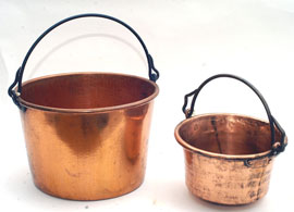 Early Copper Buckets