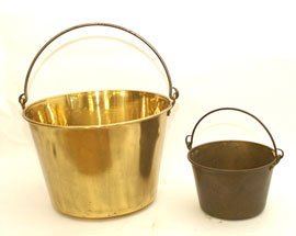 Early Brass Buckets
