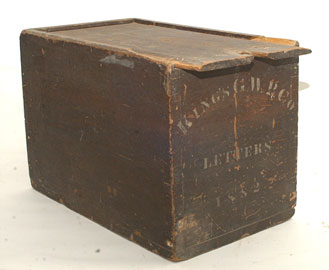 Early Kings G. W. P. Co. Letter Box
