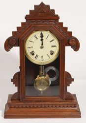 Gilbert Walnut Kitchen Mantle Clock