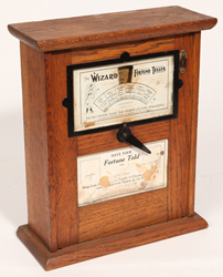 Mills The Wizard Fortune Teller Coin Operated Machine