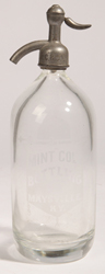 Rare Mint Cola Maysville, KY Seltzer Bottle