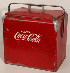1950's Coca-Cola Picnic Cooler