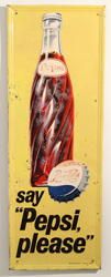 1950's Pepsi-Cola Please Sign