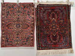 Two Persian Area Rugs