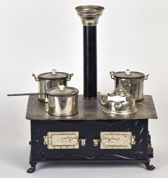 Victorian Tin Doll Cook Stove