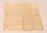 Andrew Jackson Autographed Rev. War Land Grant