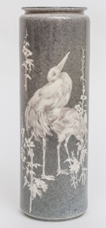Willest Belleek Stork Vase