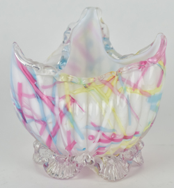 Peloton Art Glass Rose Bowl