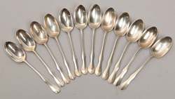 Steiff Colonial Williamsburg Sterling Spoons