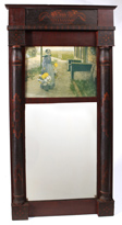 Great 19th Century Hitchcock Style Mirror