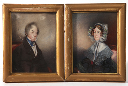 PR. MINIATURE PORTRAITS BY MORELL BRIGHTON, 1844