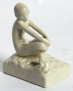 LOUISE ABLE ROOKWOOD NUDE PAPERWEIGHT