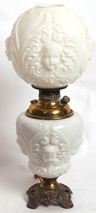 VICTORIAN BLOW-OUT GWTW LAMP