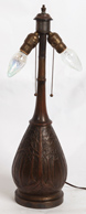 HANDEL STYLE BRONZE LAMP BASE 