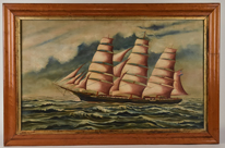 American School, Mid 19th Century Nautical Painting.
