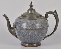 Pewter & Graniteware Tea Pot