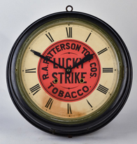 Lucky Strike Tobacco Wall Clock