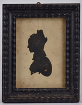 Early Silhouette of Young Lady