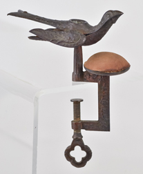 Early Brass Sewing Bird Clamp